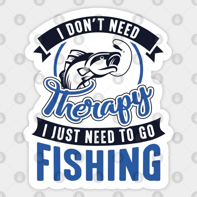 Therapy Fishing Sticker by AmazingVision